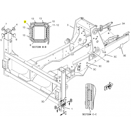 CAT Kitalpaló kopó betét 1931685